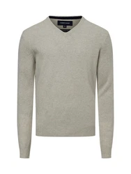 Andrew James Strickpullover Khaki/Braun/Beige/Grau