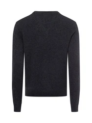 Andrew James Strickpullover Dunkelgrau/Dunkelblau/Grau