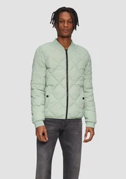 Allwetterjacke Stepp-Blouson mit Stehkragen