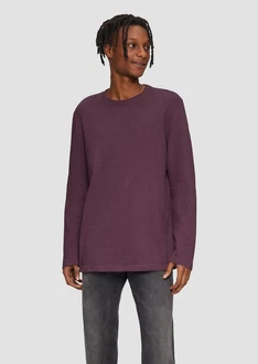 QS Langarmshirt aus Struktur-Jersey QS Langarmshirt aus Struktur-Jersey