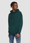QS Kapuzen-Sweatshirt mit Logostickerei Dunkelgrün/Grün