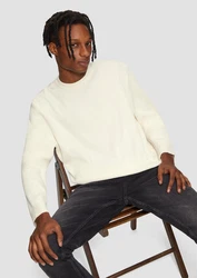 QS Strickpullover Weiß/Creme/Beige/Khaki