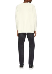 QS Strickpullover Weiß/Creme/Beige/Khaki
