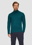 s.Oliver Strickpullover Rollkragenpullover cyanblau