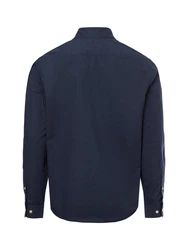 Marc O'Polo Langarmhemd Dunkelblau/Hellblau