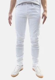 Regular-fit-Jeans Regular Denim Jeans 5-Pocket-Style Weie Hose 8192 in Wei