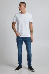 Blend Slim-fit Jeans ECHO FIT MULTIFLEX (4465) Blau