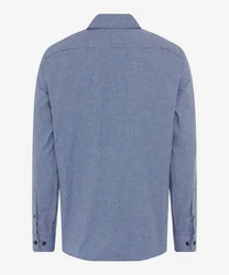 Brax Langarmhemd Style DANIEL Hellblau/Dunkelblau/Grau/Blau
