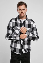 Brandit Outdoorhemd Check Shirt Herren Langarm Grau/Gelb/Schwarz/Weiß/Rot