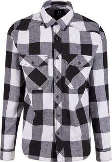 Brandit Outdoorhemd Check Shirt Herren Langarm Grau/Gelb/Schwarz/Weiß/Rot