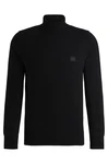 BOSS ORANGE Strickpullover Sweatshirt Akiro Regular Fit Schwarz