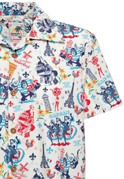 Kurzarmhemd Hemd Paris Hawaiian Style