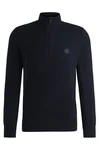 BOSS Strickpullover Kanobix Dunkelblau/Blau