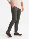 OMBRE Chinohose für Herren Khaki/Dunkelgrün