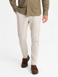 OMBRE Chinohose für Herren Khaki/Beige