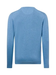 Finshley & Harding Strickpullover Blau/Hellblau