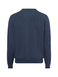 Finshley & Harding Strickpullover Dunkelblau/Blau