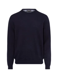 Finshley & Harding Strickpullover Dunkelblau/Blau