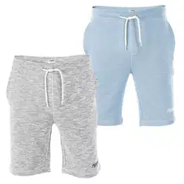 Sweatshorts Herren Shorts RIVMike 2er Pack Regular Fit Bermudashorts aus pflegeleichter Baumwollmischung