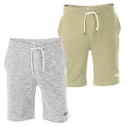 Sweatshorts Herren Shorts RIVMike 2er Pack Regular Fit Bermudashorts aus pflegeleichter Baumwollmischung