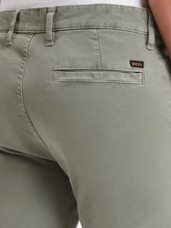 BOSS Chinohose CHINO_TAPERED Khaki/Dunkelgrün