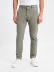 BOSS Chinohose CHINO_TAPERED Khaki/Dunkelgrün
