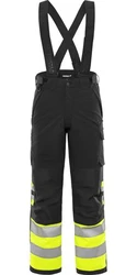 Fristads Warnschutz Shirt Warnschutz Winterhose Kl. 1 2681 GLPS Schwarz/Dunkelblau/Grau/Dunkelgrau