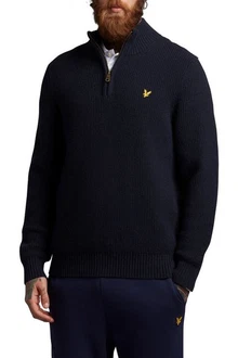 Lyle & Scott Stehkragenpullover Half Zip 