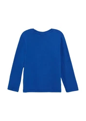 s.Oliver Langarmhemd T-Shirt Blau/Hellblau/Dunkelblau