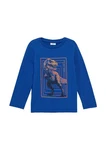 s.Oliver Langarmhemd T-Shirt Blau/Hellblau/Dunkelblau