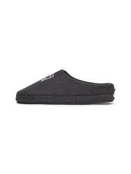 Tommy Hilfiger Flag Warm Felt House Shoe grau/dunkelgrau