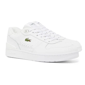 Lacoste Sneaker T-Clip Set Weiß/Creme