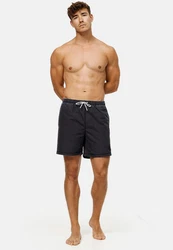 Indicode Badeshorts Ace Dunkelgrau/Dunkelblau/Grau