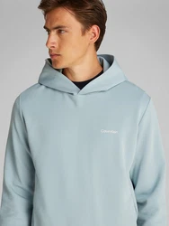 Calvin Klein Kapuzensweatshirt MICRO LOGO RE Blau/Hellblau/Grün