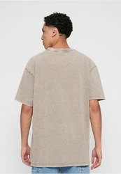 Upscale by Mister Tee Lithium Oversize Tee Braun/Blau/Dunkelgrau/Grau/Gelb