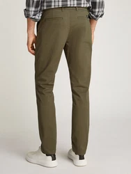 Calvin Klein Herren Hosen 'MODERN TWILL SLIM CHINO' Khaki/Dunkelgrün