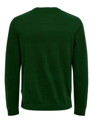 ONLY & SONS Strickpullover ONSXMAS REG 5 PLACE CREW KNIT Grün/Dunkelgrün