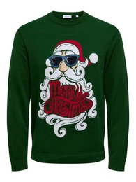 Strickpullover ONSXMAS REG 5 PLACE CREW KNIT