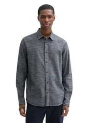 TOM TAILOR Hemd und Shirt Kollektion Grau/Dunkelblau/Hellblau