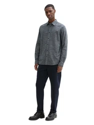 TOM TAILOR Hemd und Shirt Kollektion Grau/Dunkelblau/Hellblau