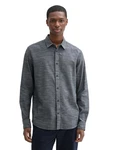 TOM TAILOR Hemd und Shirt Kollektion Grau/Dunkelblau/Hellblau