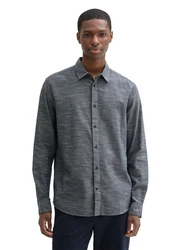 TOM TAILOR Hemd und Shirt Kollektion Grau/Dunkelblau/Hellblau