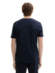 TOM TAILOR DENIM T-Shirt Dunkelblau/Blau