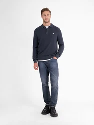 LERROS Strickpullover Langarm Strickpolo 