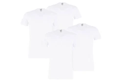 PUMA T-Shirt Basic mit Markenlabel am Ärmelrand 