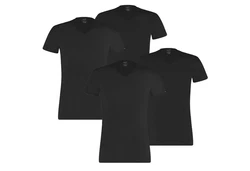 PUMA T-Shirt Basic mit Markenlabel am Ärmelrand 