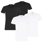 PUMA T-Shirt Basic mit Markenlabel am Ärmelrand 