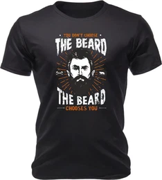 T-Shirt fr Mnner - the Beard chooses You