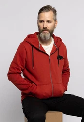FORSBERG T-Shirt Zip-Hoodie 