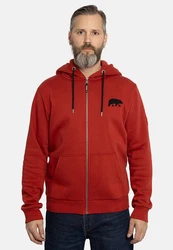 FORSBERG T-Shirt Zip-Hoodie 